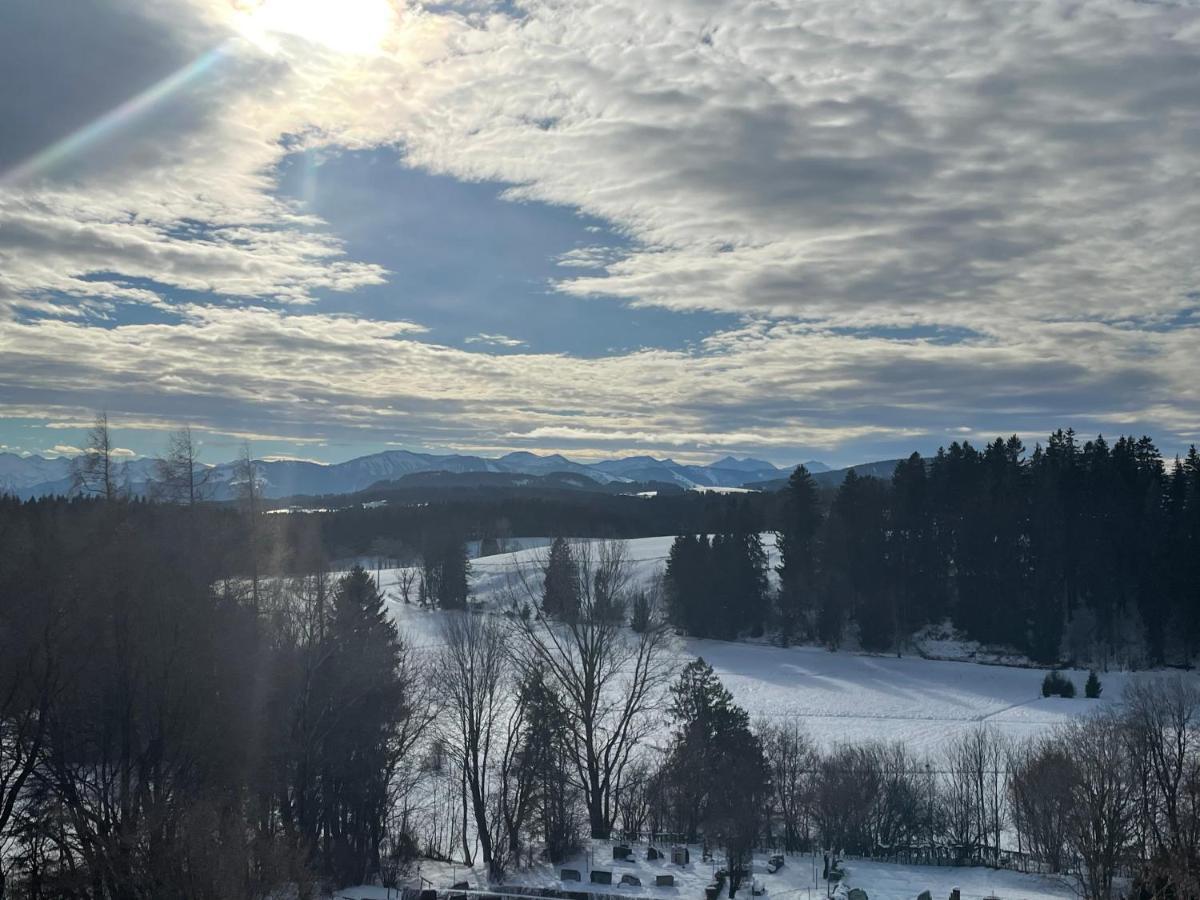 Traumhafter Bergblick Im Allgauer Luftkurort Buchenberg  エクステリア 写真